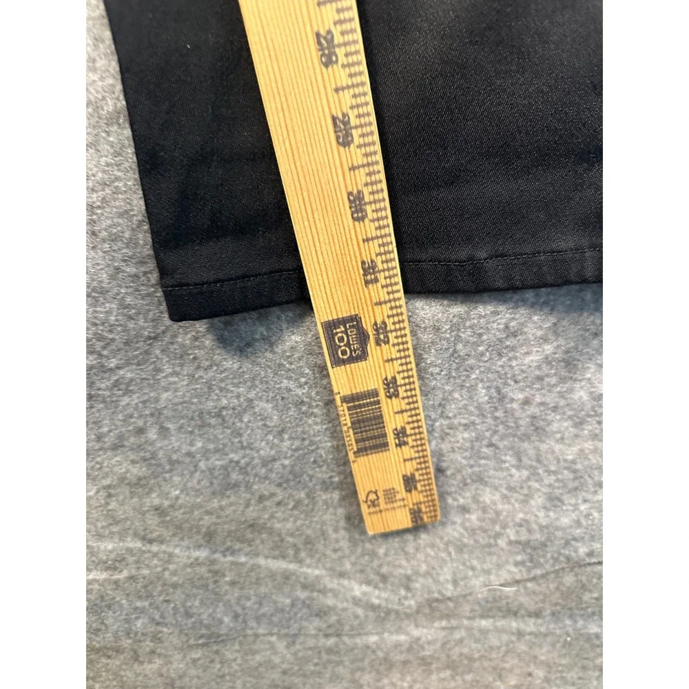 Guess Comfort Mens Black Straight Leg Stretch Trousers Pants M9472074 Size 33